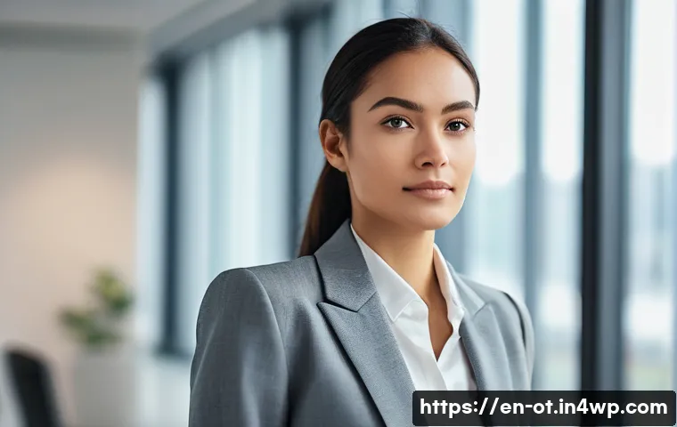 즉흥 스피치의 기술적 요소 이해하기 - **Prompt:** A diverse, professional individual in their early 30s, dressed in a smart business casua...